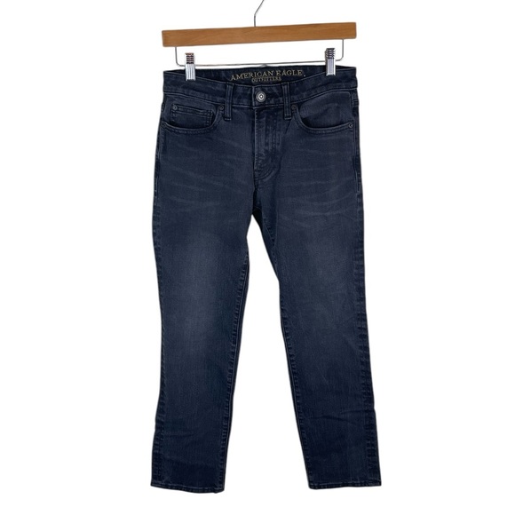 MJ340 Men’s American Eagle Outfitters EXTREME Flex 4 Slim Straight Jeans 28x28 - Picture 1 of 7